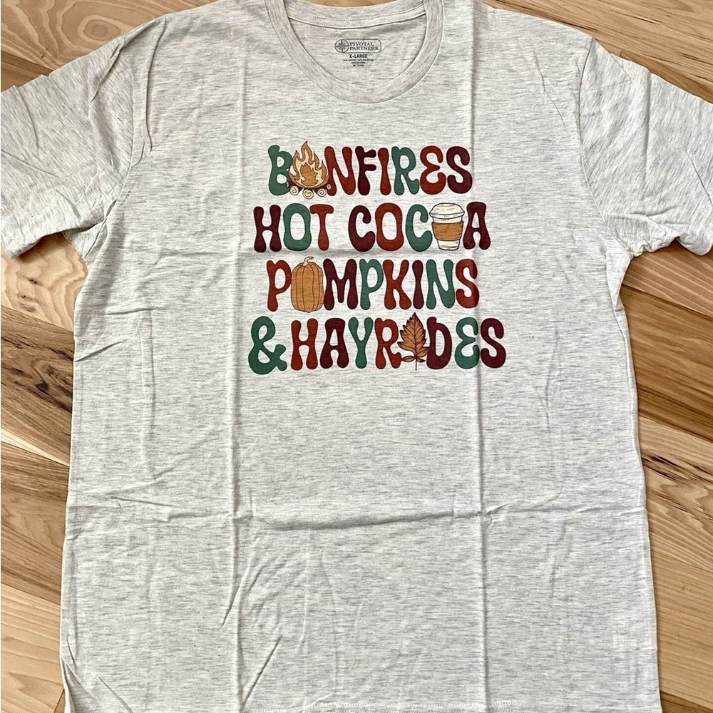 NEW! 2-Pack Fall T-Shirts - Picture 3 of 5